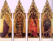 Gentile da  Fabriano Four Saints of the Quaratesi Polyptych Spain oil painting reproduction